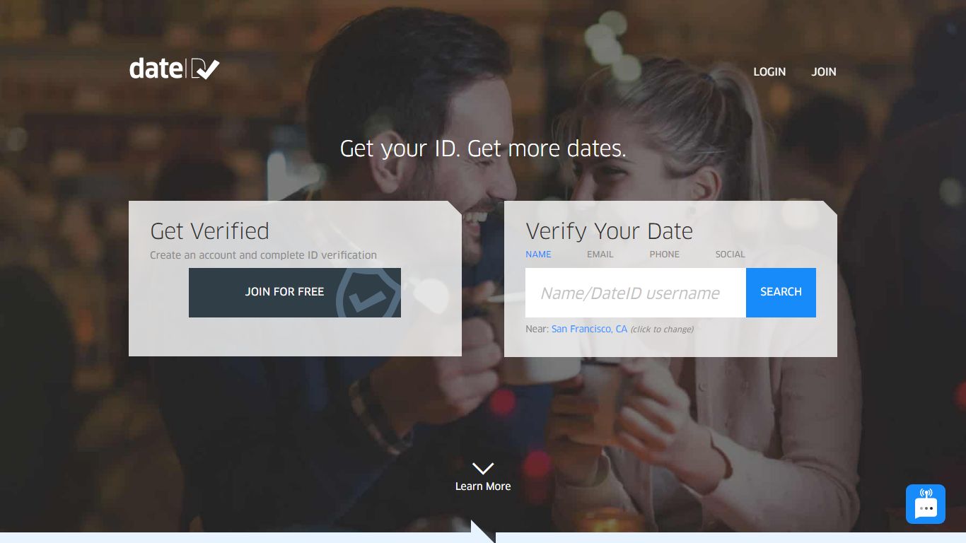 DateID: Get your ID. Get more dates. | Dating Background Check